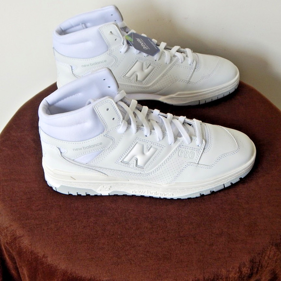 New Balance 650 White Cloud High Top Sneaker Athletic Shoes Men Sze 12 NEW main image 7
